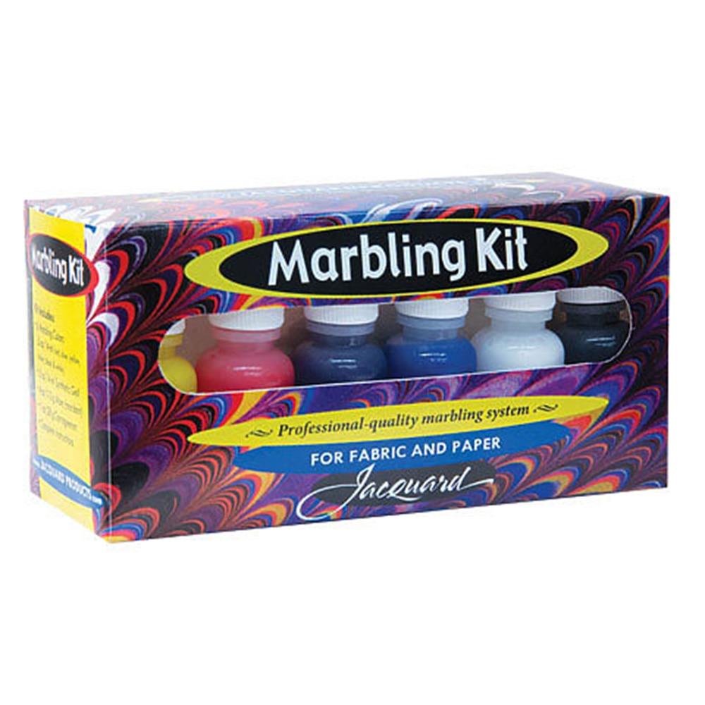 Jacquard, Craft Supplies, Art & School, Marbling Kit, 6 color, 3288